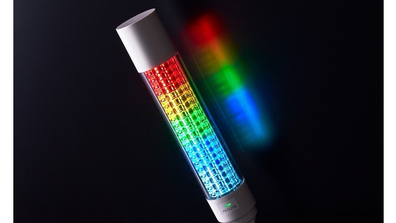 Innovative IO-Link-Compatible Multi-Color Signal Tower From: Patlite ...