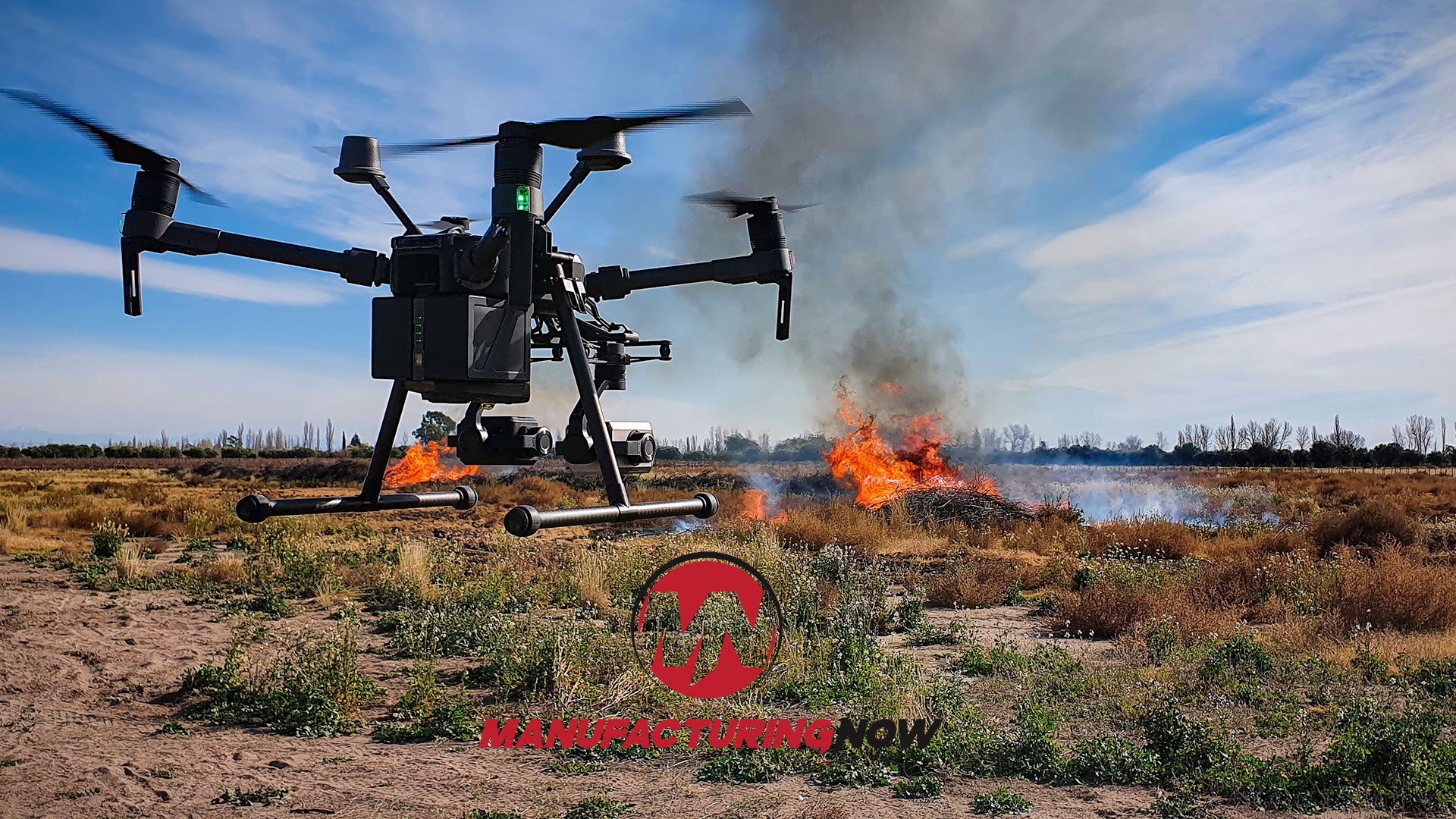 Drone Designed to Fly Into Fires | Industrial Equipment News