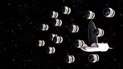 A light, cheap space telescope design would make it possible to put many individual units in space at once.