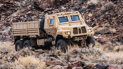 The FMTV A2 demonstrates platform flexibility with 16 models and trailers.