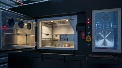 A Velo3D Sapphire printer at Schoeller-Bleckmann Oilfield Technology’s manufacturing center.