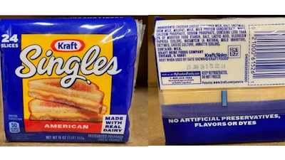 Kraft Single Recall