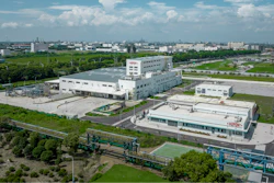 DuPont's new adhesives production facility in Zhangjiagang, East China.