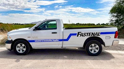 A (Re)Powered Fastenal fleet vehicle.