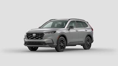 This photo provided by Honda shows the 2024 CR-V. The latest CR-V continues to be a small SUV benchmark for roominess, practicality and ease of driving.