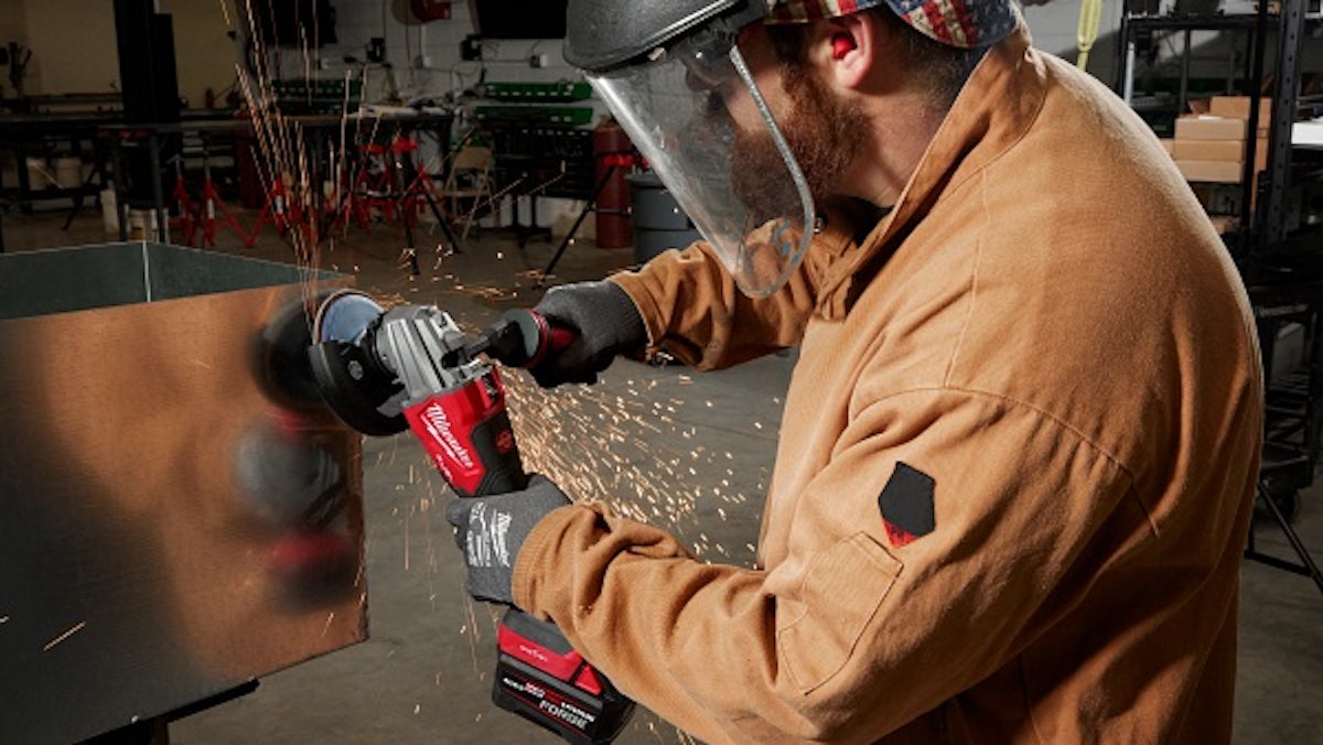 Milwaukee Angle Grinder Offers New Safety, Control Features From: Milwaukee  Tool