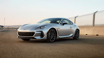 This photo provided by Subaru shows the 2024 BRZ.