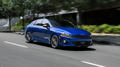 This photo provided by Kia shows the 2024 K5.