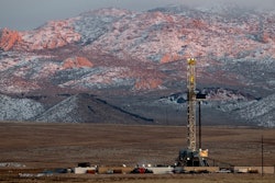A drill rig stands at a Fervo Energy geothermal site under construction near Milford, Utah, Sunday, Nov. 26, 2023. In Nevada, Fervo’s first operational pilot project has begun pumping carbon-free electricity onto the state's grid to power Google data centers, Google announced Tuesday, Nov. 28. Fervo is using the Nevada pilot to launch larger projects like this one in Utah.