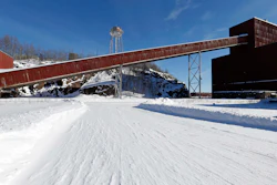 A former iron ore processing plant near Hoyt Lakes, Minn., that would become part of a proposed PolyMet copper-nickel mine, is pictured on Feb. 10, 2016. The proposed NewRange Copper Nickel mine in northeastern Minnesota suffered a fresh setback Tuesday, Nov. 28, 2023, when an administrative law judge recommended that state regulators should not reissue a crucial permit for the long-delayed project.