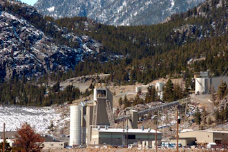 The Stillwater Mining Company, the only platinum and palladium mine in the United States, stands near Nye, Mont., on May 2, 2013. The owner of two precious metals mines in south-central Montana is stopping work on an expansion project and laying off about 100 workers because the price of palladium fell sharply in the past year, mine representatives said Thursday, Nov. 30, 2023. Sibanye-Stillwater announced the layoffs Wednesday at the mine near Nye, Mont., and other Sibanye-owned facilities in Montana, including a recycling operation.
