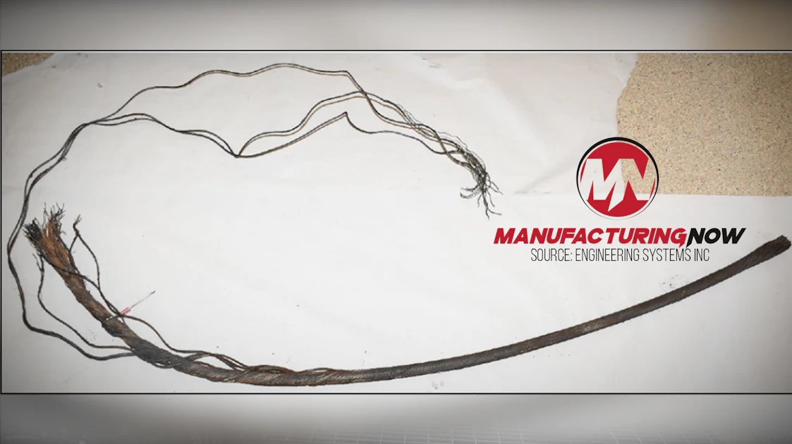 Recoiling Rope Fail Rope Failure Causes $5 Million in Damages | Industrial Equipment News