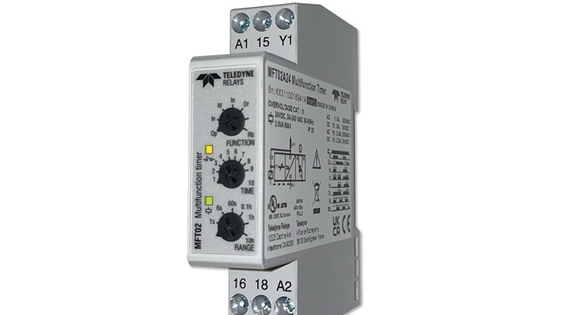 Multi-Function Timer for Precision Timing From: Teledyne Relays ...