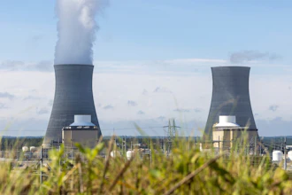 Views of units 3, from left, and 4 at Plant Vogtle near Waynesboro, Ga., on Monday, July 31, 2023.