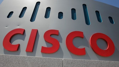 An exterior view of Cisco Systems Inc. headquarters, May 9, 2012, in Santa Clara, Calif.