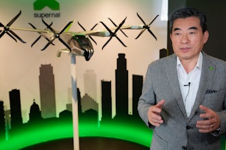 Hyundai's Supernal's CEO Shin Jaiwon speaks to The Associated Press during an interview along the Singapore Airshow in Singapore, Thursday, Feb. 22, 2024.
