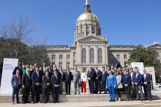 Georgia Governor Kemp, company, state leaders celebrate Hyundai Motor Group’s positive impact on the state during Hyundai Day at the State Capitol, Feb. 26, 2024.