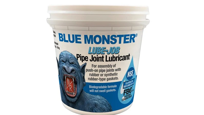 Blue Monster LUBE JOB Pipe Joint Lubricant Formulated For Push on Pipe blue-monster-lube-job-pipe-joint-lubricant-formulated-for-push-on-pipe