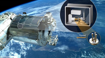 The first metal 3D printer designed for space will soon be tested on the Columbus module on the International Space Station (ISS).
