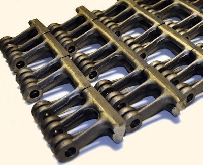 Because many internal hammers spin at extremely high velocity to pulverize materials, the point of contact of each hammer must be precisely ground to the correct shape and weight with virtually no variation.