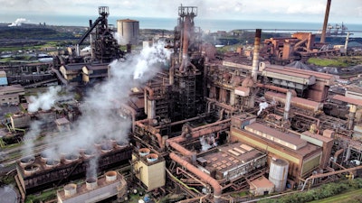 Tata Steel's Port Talbot steelworks in south Wales, Sept. 15, 2023.