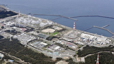 The Kashiwazaki-Kariwa plant in Kashiwazaki, Niigata prefecture, northern Japan, on April 2021.