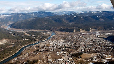 The town of Libby, Mont., is seen Feb. 17, 2010.