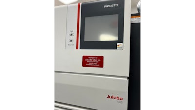 The first temperature control unit offered as a JULABO Subscription, a PRESTO A45t Highly Dynamic Temperature Control System, was shipped in April 2024 to MacroCycle Technologies in Cambridge, Massachusetts. The sale occurred just days following the program’s unofficial launch earlier in the month.