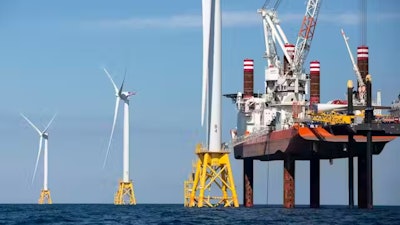 The first U.S. offshore wind farm was built in 2016 off Rhode Island’s Block Island.