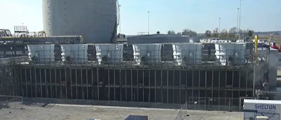Before: Existing field-erected towers needing to be replaced