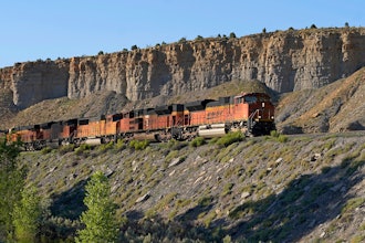 A freight train near Price, Utah, July 13, 2023.