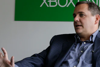 Marc Whitten, Microsoft Corp.'s chief production officer of interactive entertainment, is pictured May 21, 2013, at an event in Redmond, Wash.