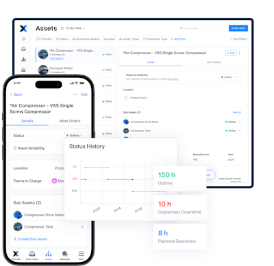 IIoT frontline view - Enabling frontline workforces to visualize your most important IIoT sensors on mobile devices amplifies their value.