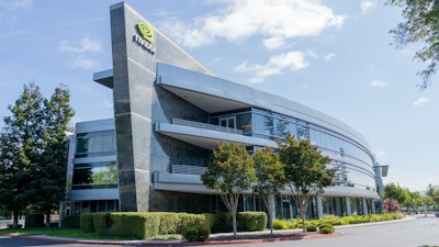 Nvidia headquarters in Santa Clara, California.