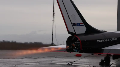 Mk Ii+aurora+rocket+powered+aircraft+ +static+test+2024