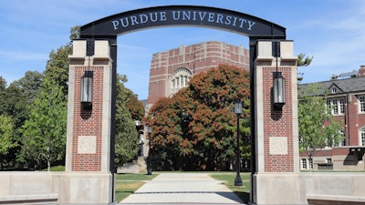 Purdue Welcome Center at Purdue University.