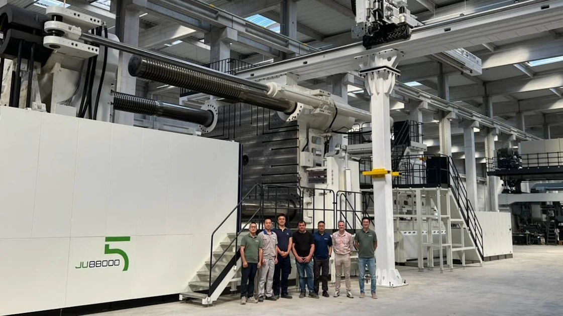 Possibly the Largest Injection Molding Machine in the World Was Just ...
