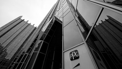PPG Industries headquarters, Pittsburgh, April 24, 2017.