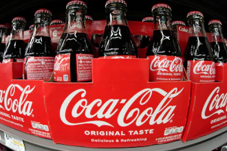 Coca Cola is displayed in a market in Pittsburgh on Jan. 26, 2023.