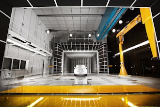 The Stellantis wind tunnel.