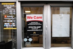 A McDonald's pick-up window in Chicago, Wednesday, Oct. 23, 2024.