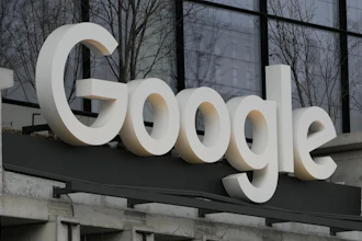 The Google building is seen in New York, Feb. 26, 2024.