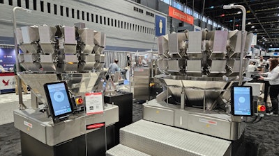 Heat and Control showcases the Ishida CCW-Advantage Series (AS) multi-head weigher at PACK EXPO 2024 in Chicago.