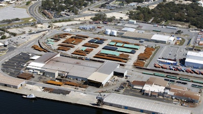 Borusan Pipe's facility in Panama City, Florida.