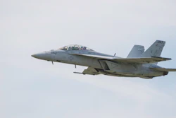 The U.S. Navy's F-18 Super Hornet.