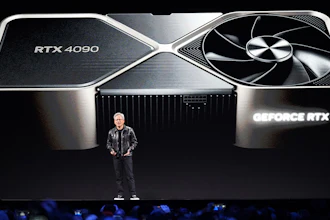 Nvidia founder and CEO Jensen Huang speaks during a Nvidia news conference ahead of the CES tech show Monday, Jan. 6, 2025, in Las Vegas.