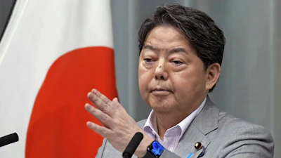 Japan's Chief Cabinet Secretary Yoshimasa Hayashi speaks during a press conference at the prime minister's office in Tokyo, on Aug. 27, 2024.