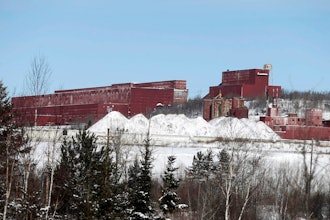 The closed LTV Steel taconite plant sits idle near Hoyt Lakes, Minn., Feb. 10, 2016.