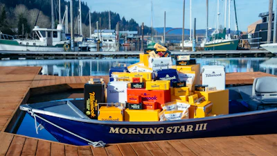 Cheese Giveaway Boat