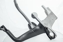 3D printers are being explored for uses such as printing this single piece handlebar assembly for an Olympic racing bicycle. Reducing the number of defects forms would enable them to be made significantly lighter, adding a winning edge.